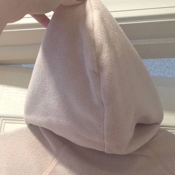 Aerie S Light Pink Cropped Soft Hoodie - Picture 6 of 9